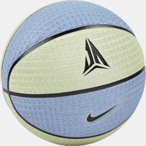 Баскетбольний м'яч Nike PLAYGROUND 8P J MORANT DEFLATED світло-зелено-блакитний Розмір 7 N.101.1053.703.07
