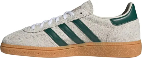 Кеды женские Adidas HANDBALL SPEZIAL бежево-темно-зеленые JS0242