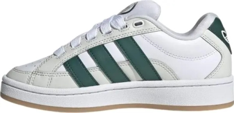 Кроссовки детские Adidas CAMPUS 00S BETA бело-темно-зеленые JQ7394