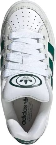 Кроссовки детские Adidas CAMPUS 00S BETA бело-темно-зеленые JQ7394