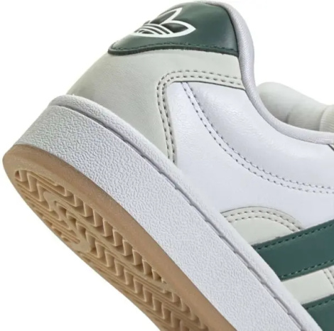 Кроссовки детские Adidas CAMPUS 00S BETA бело-темно-зеленые JQ7394