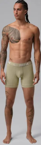 Трусы (боксерки) Nike JORDAN FLIGHT COTTON ESSENTIALS BOXER BRIEFS хаки, светло-коричневые, коричневые (3 штуки) JM0839-X0L