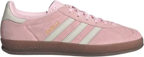 Кеды женские Adidas GAZELLE INDOOR светло-розово-белые JI2716