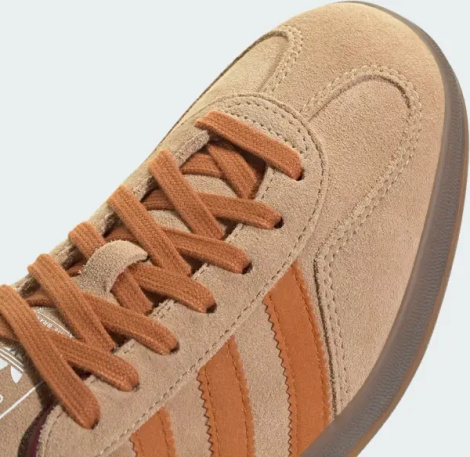 Кеды Adidas GAZELLE INDOOR коричневые JH5412
