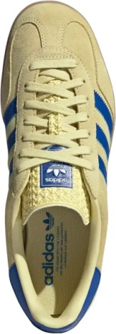 Кеды Adidas GAZELLE INDOOR желто-синие JH5406