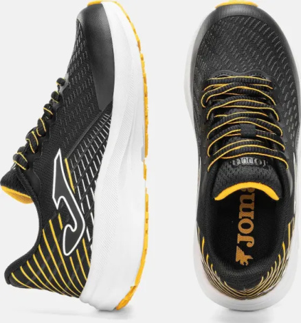 Кроссовки беговые детские Joma SUPER CROSS черно-оранжевые JCROSS2601