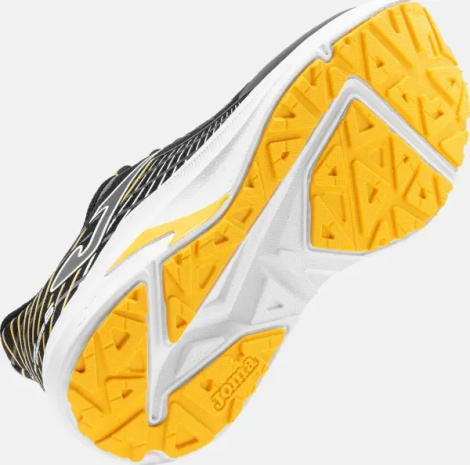 Кроссовки беговые детские Joma SUPER CROSS черно-оранжевые JCROSS2601