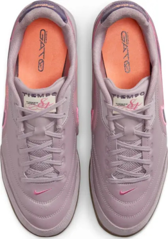 Футзалки (бампы) Nike TIEMPO STREETGATO PRM сиренево-розово-фиолетовые IO9951-269