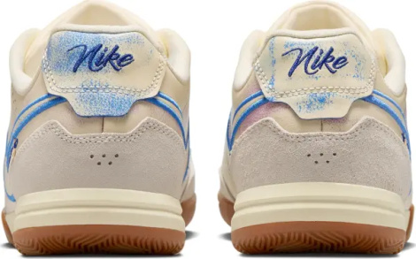 Футзалки (бампи) Nike TIEMPO STREETGATO PRM бежево-блакитні IO9951-149