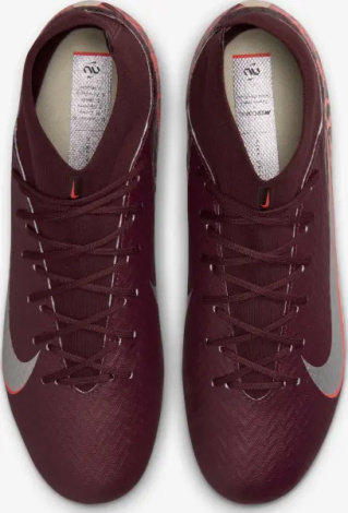 Бутси Nike UNITED MERCURIAL ZOOM SUPERFLY 10 ACADEMY FG/MG NU3 бордово-червоно-бежеві IO8441-661