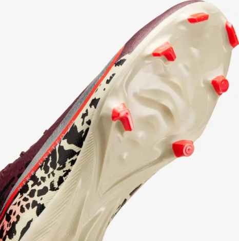 Бутси Nike UNITED MERCURIAL ZOOM SUPERFLY 10 ACADEMY FG/MG NU3 бордово-червоно-бежеві IO8441-661