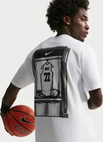 Футболка баскетбольная Nike BASKETBALL белая II0691-100