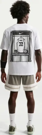 Футболка баскетбольная Nike BASKETBALL белая II0691-100