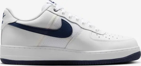 Кросівки Nike AIR FORCE 1 '07 LV8 біло-темно-сині IH4462-100