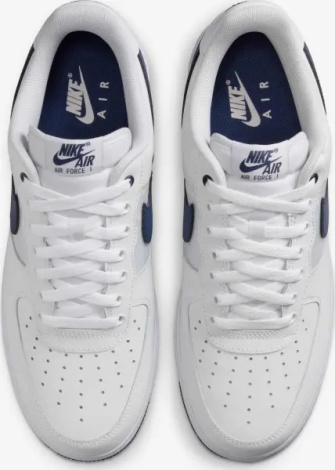 Кросівки Nike AIR FORCE 1 '07 LV8 біло-темно-сині IH4462-100