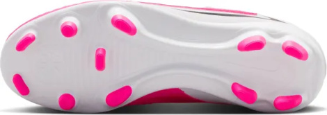 Бутсы детские Nike JR PHANTOM 6 HIGH CLUB FG/MG бело-розовые IH1791-901
