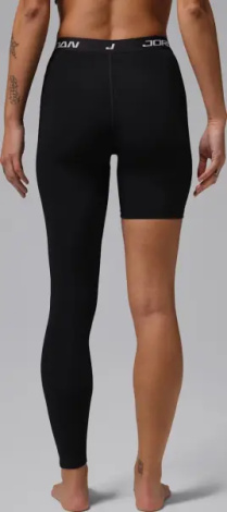 Лосины женские Nike JORDAN SPORT HIGH-RISE SINGLE-LEG BASKETBALL LEGGINGS (LEFT) черные IF2275-010