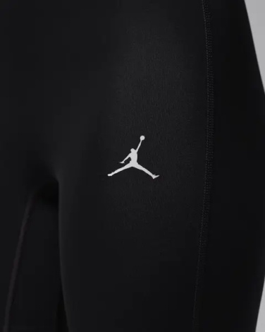 Лосины женские Nike JORDAN SPORT HIGH-RISE SINGLE-LEG BASKETBALL LEGGINGS (LEFT) черные IF2275-010
