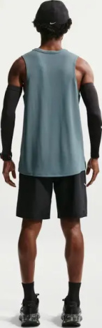 Шорти для бігу Nike MILER DRI-FIT 23CM UNLINED чорні IF2076-010