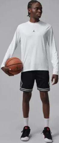 Лонгслів Nike JORDAN SPORT ESSENTIALS DRI-FIT білий IF0887-100