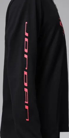 Світшот Nike JORDAN SPORT DRI-FIT GRAPHIC чорно-червоний IF0855-010