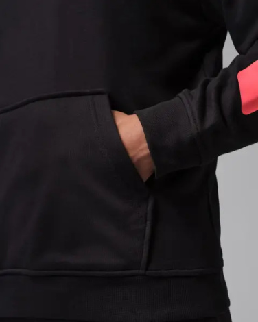 Худі Nike JORDAN SPORT CROSSOVER DRI-FIT FLEECE GRAPHIC чорно-червоне IF0851-010