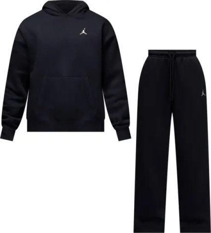 Спортивний костюм Nike JORDAN BROOKLYN FLEECE OVERSIZED чорний IB7235-010 та IB7238-010