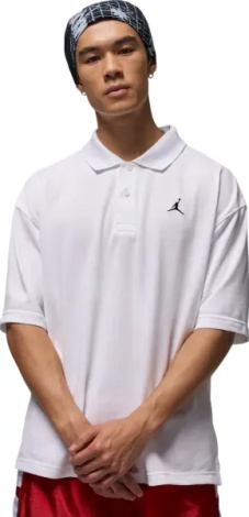 Поло Nike JORDAN BROOKLYN белое IB1041-100