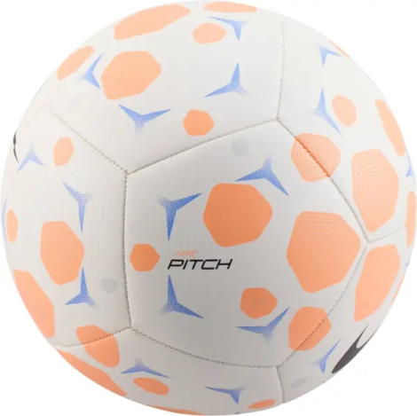 Футбольный мяч Nike PITCH бело-оранжево-синий Размер 5 HV6249-104