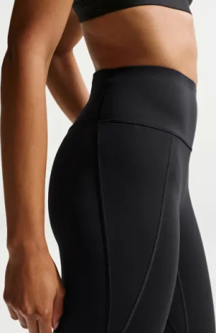 Лосини жіночі Nike DRI-FIT UNIVERSA HIGH-WAISTED 7/8 чорні HQ6813-010