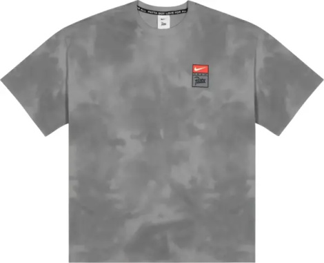 Футболка Nike NRG PATTA WASH серая HQ3907-048