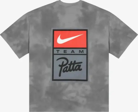 Футболка Nike NRG PATTA WASH серая HQ3907-048