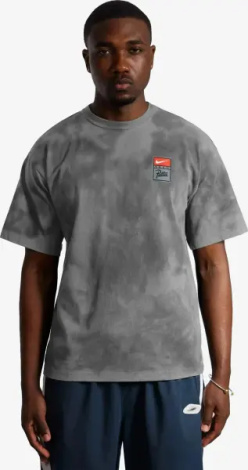 Футболка Nike NRG PATTA WASH серая HQ3907-048