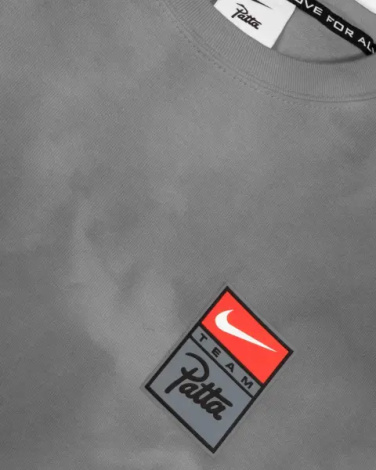 Футболка Nike NRG PATTA WASH серая HQ3907-048