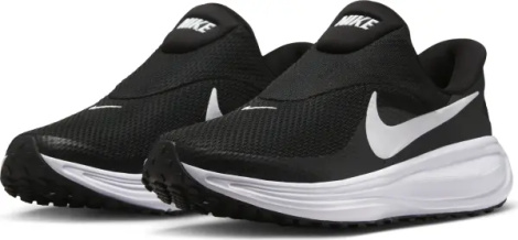 Кросівки бігові жіночі Nike REVOLUTION 8 EASYON чорно-білі HQ2415-001