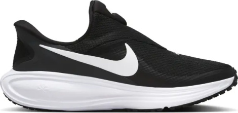 Кросівки бігові жіночі Nike REVOLUTION 8 EASYON чорно-білі HQ2415-001