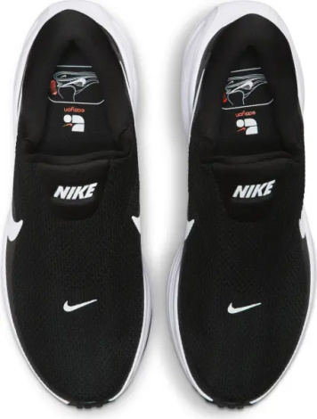 Кросівки бігові жіночі Nike REVOLUTION 8 EASYON чорно-білі HQ2415-001