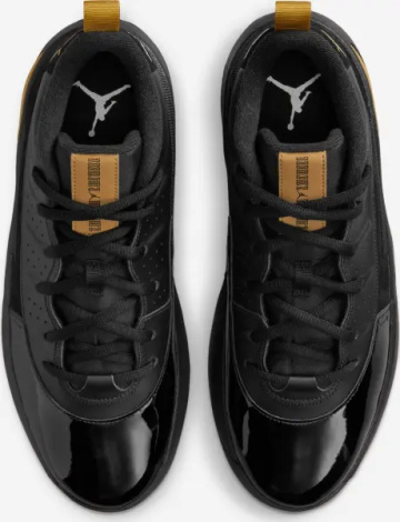Кроссовки Nike JORDAN MAX AURA 7 черно-золотые HQ2091-007