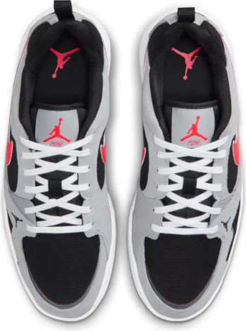 Кроссовки Nike JORDAN CMFT ERA серо-черно-красные HJ6777-006