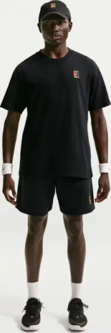 Футболка для тенісу Nike COURT MAX90 чорна HJ3362-010