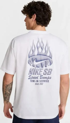 Футболка Nike SB MAX90 SKATE TOW біло-синя HJ0820-100