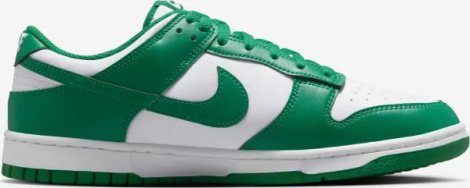 Кросівки Nike DUNK LOW RETRO зелено-білі HF5441-101