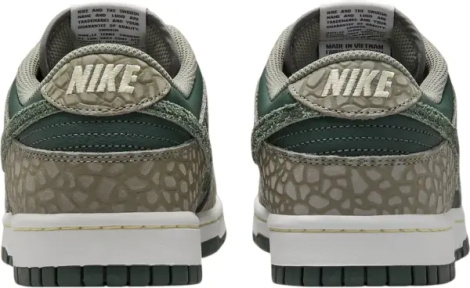 Кросівки Nike DUNK LOW PREMIUM оливково-темно-зелені HF4878-053