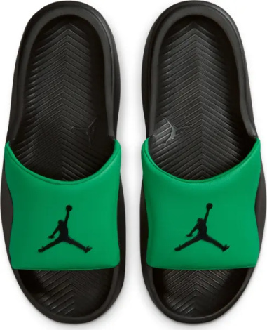 Шльопанці Nike JORDAN FRANCHISE чорно-зелені HF3263-301
