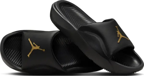 Шльопанці Nike JORDAN FRANCHISE чорно-золоті HF3263-007