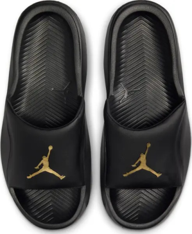 Шльопанці Nike JORDAN FRANCHISE чорно-золоті HF3263-007