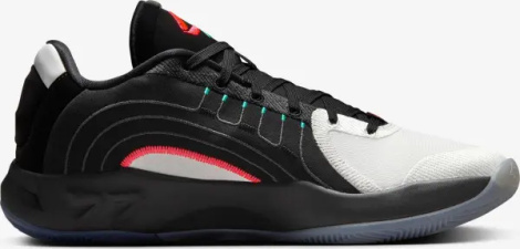 Кроссовки баскетбольные Nike LUKA 4 черно-бело-красные HF0823-001