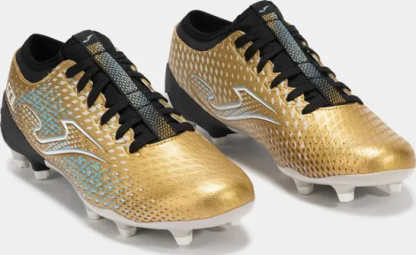 Бутси футбольні Joma GOL золотисто-блакитно-чорні GOLW2526FG