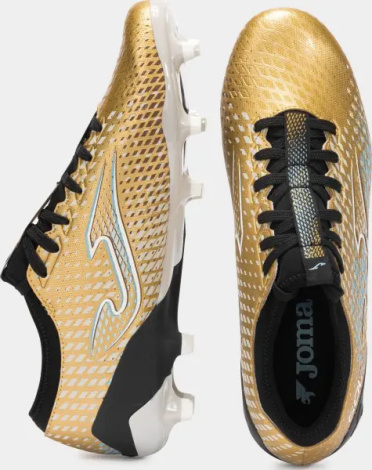 Бутси футбольні Joma GOL золотисто-блакитно-чорні GOLW2526FG