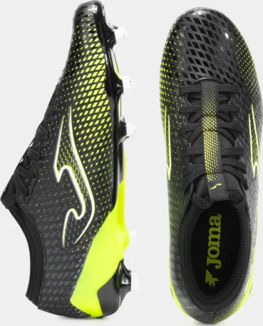 Бутсы Joma GOL черно-лимонные GOLW2501FG